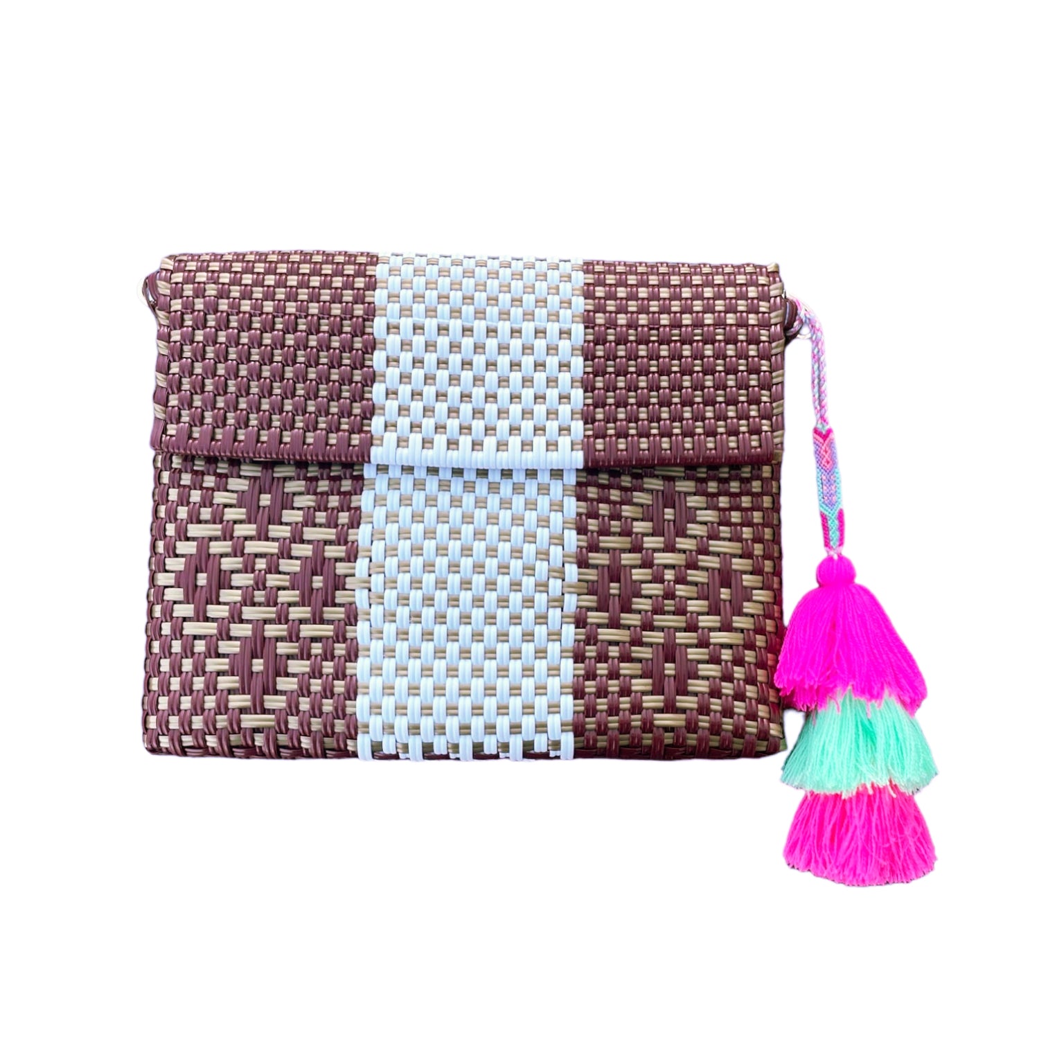 Zen Wine & Gold Citron Clutch - Elegant Evening Bag for Women - Perfect for Parties, Weddings & Special Occasions