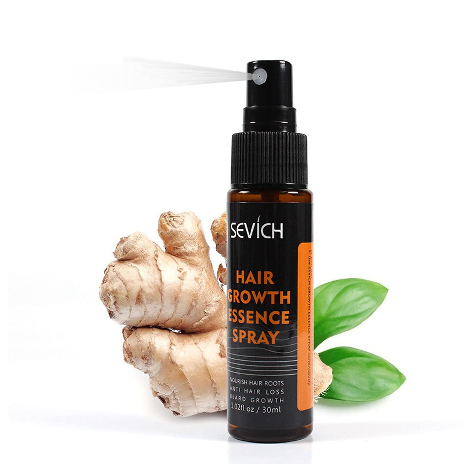 30ml Hair Growth Spray for Thicker Fuller Hair - Moisturizing Scalp Care Serum with Natural Nutrients to Stimulate Follicles & Prevent Hair Loss - Perfect for Men & Women with Thinning Hair or Bald Spots