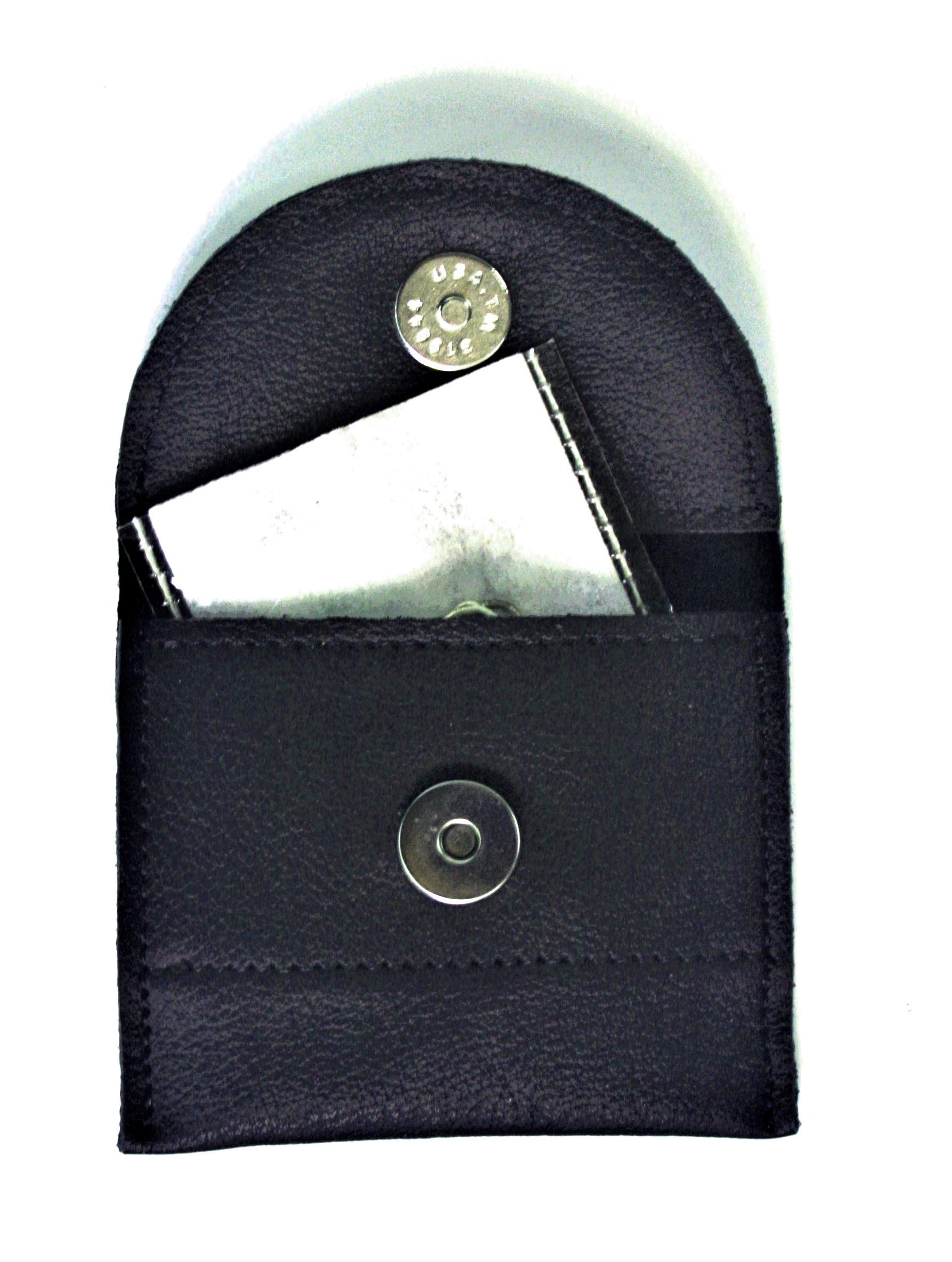 Premium Hearing Aid Battery Holder - Durable Leather Pouch for Hearing Aid Accessories & Batteries - Perfect for Travel, Daily Use & On-the-Go Storage