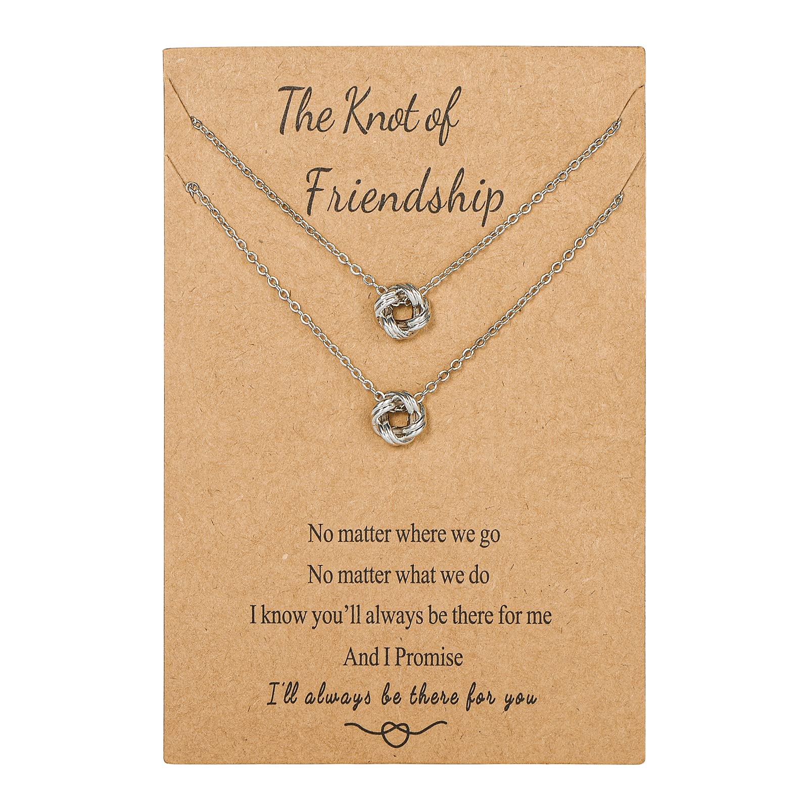 2/3 PCS Matching Friendship Necklace Set, Best Friend Forever Love Jewelry, Birthday Christmas Gifts for Girls Women Sisters, Perfect for Daily Wear & Special Occasions
