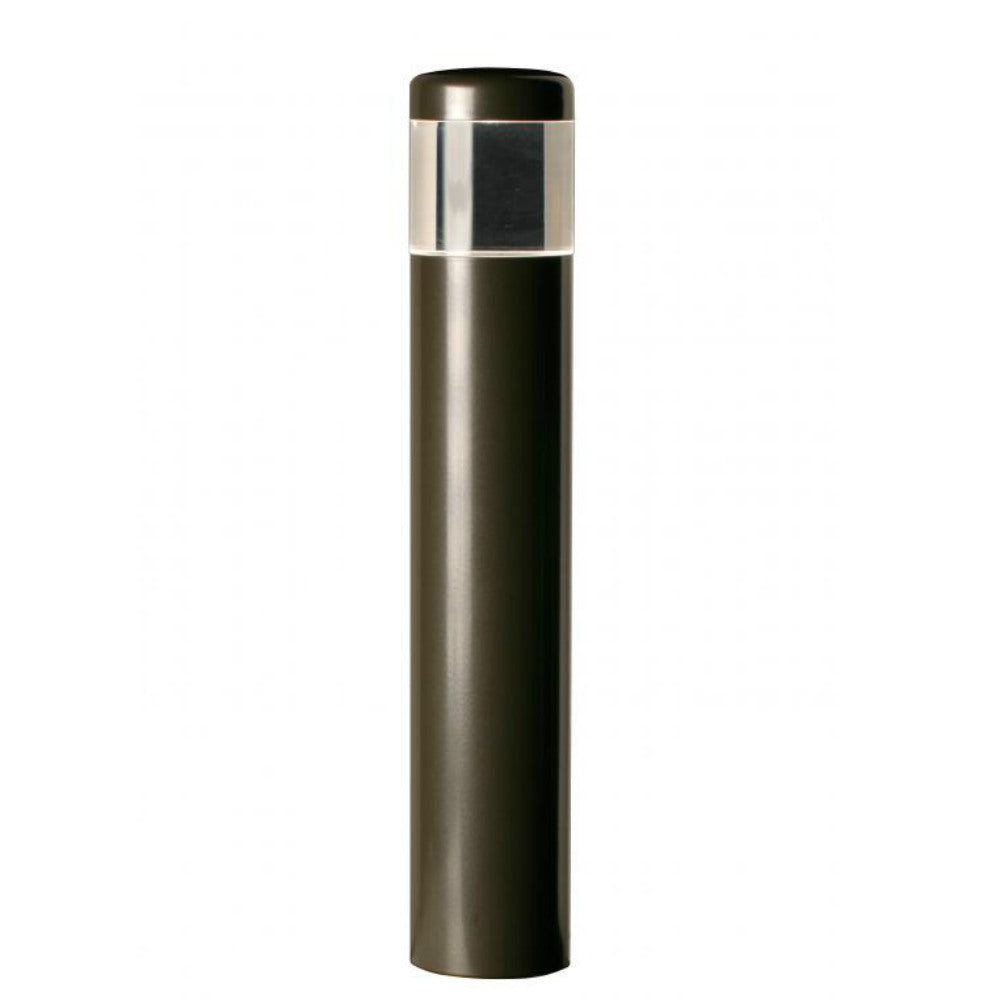FX Luminaire PMNLBZ PM Bollard Light - Aluminum Bronze Finish, 2700K Warm White LED Landscape Lighting for Pathways, Gardens & Outdoor Decor