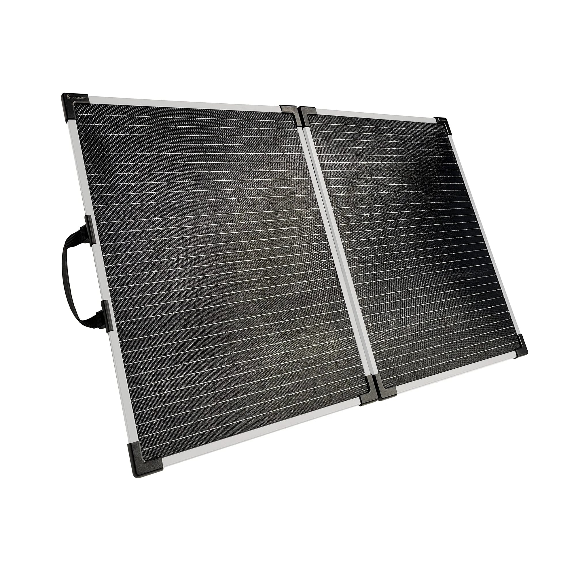 Lion Energy 100W Monocrystalline Portable Solar Panel - High Efficiency Foldable Solar Charger for Camping, RV, Off-Grid & Emergency Power Supply
