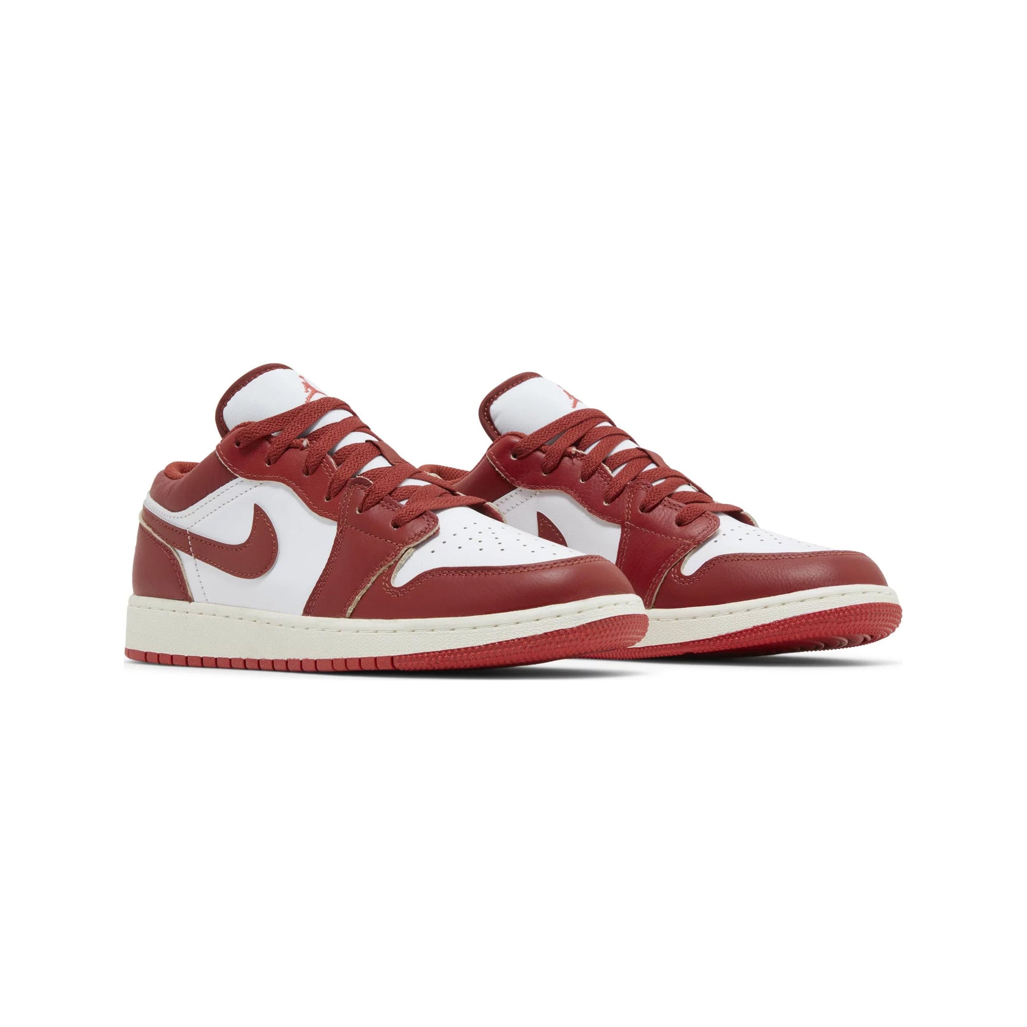 Air Jordan 1 Low SE 'Dune Red' GS Sneakers for Girls (2024) - Comfortable Basketball Shoes for School, Sports & Casual Wear
