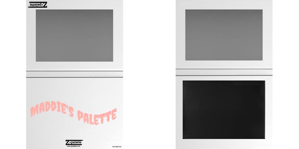 Custom Extra Large Z Palette - Magnetic Makeup Palette for Eyeshadows & Blush - Perfect for Professional Makeup Artists & Travel