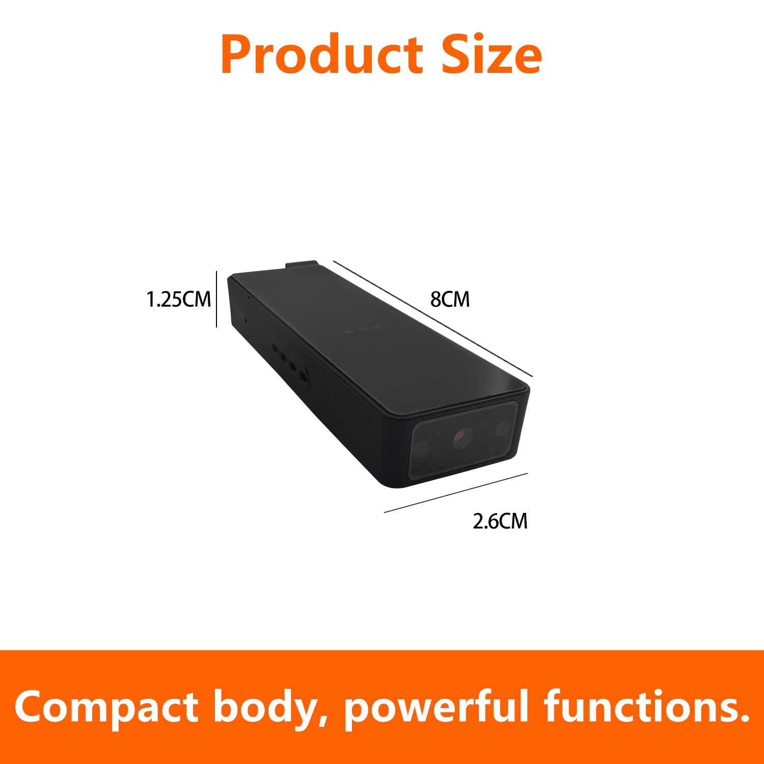 KUIYIXUE Mini Hidden Spy Camera - 1080P HD WiFi Nanny Cam for Home, Office, Baby & Pet Monitoring - Indoor Security Surveillance Camera for Covert Recording & Motion Detection