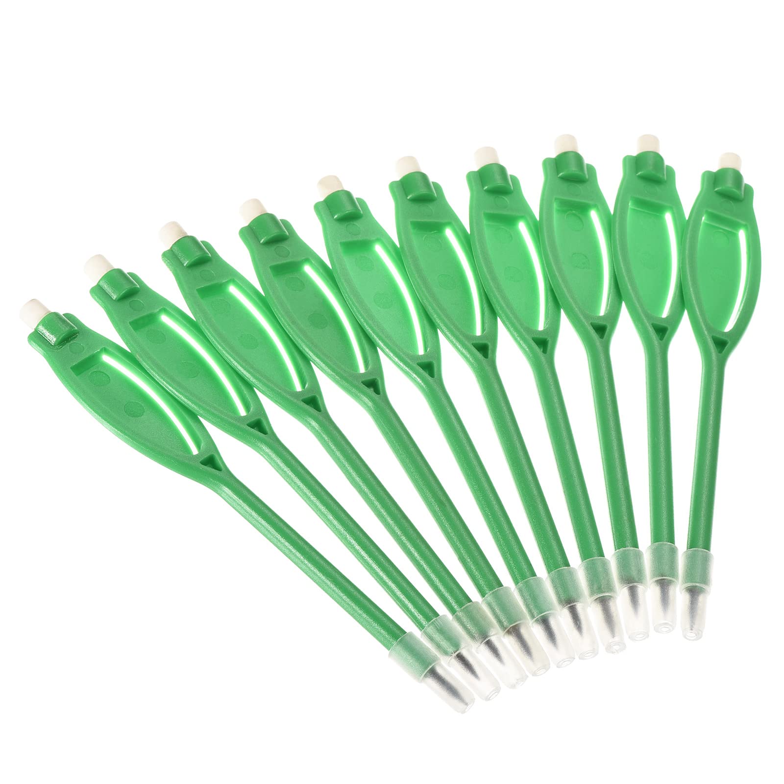 Golf Scoring Pencils 10 Pack with Eraser - 2H Marker Pens for Golf & Sports