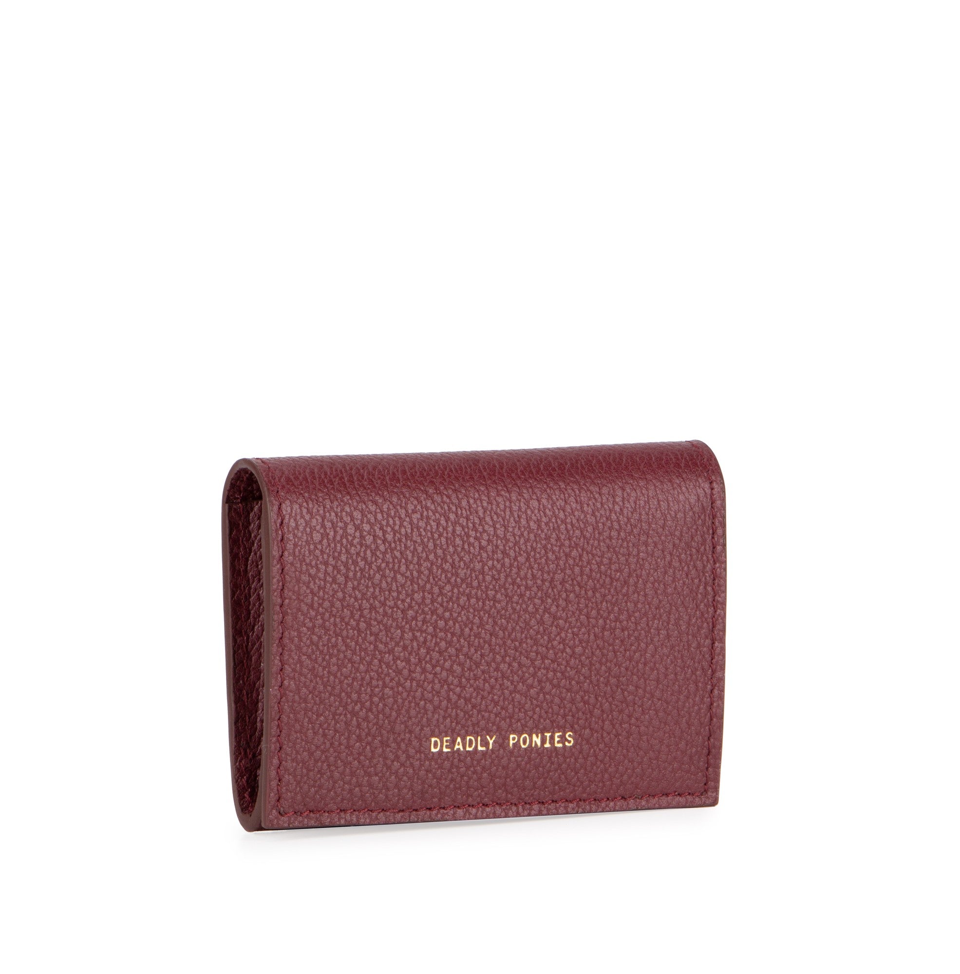 Flip N Snap RFID Blocking Leather Wallet for Men - Slim Bifold Credit Card Holder with Money Clip (Bordeaux) - Perfect for Travel, Business & Everyday Use