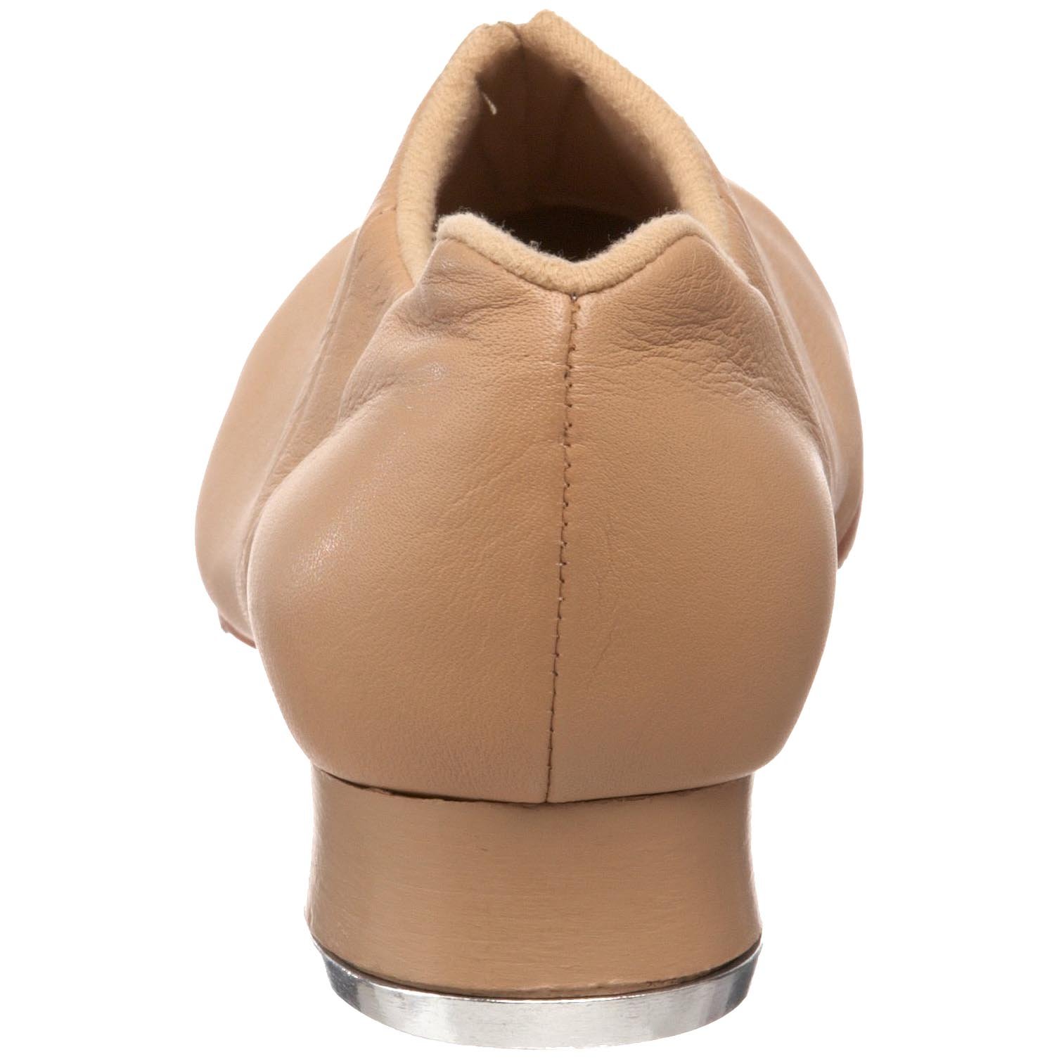 Bloch Women's Tap-Flex Leather Slip-On Tap Shoes for Dance - Professional Jazz & Broadway Performance, Practice, and Dance Classes