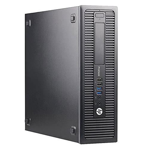Refurbished HP ProDesk 600 G1 SFF Desktop PC - Intel Core i7-4770, 16GB RAM, 500GB HDD, Windows 10 Pro, WiFi - Perfect for Home Office, Business & Gaming Use