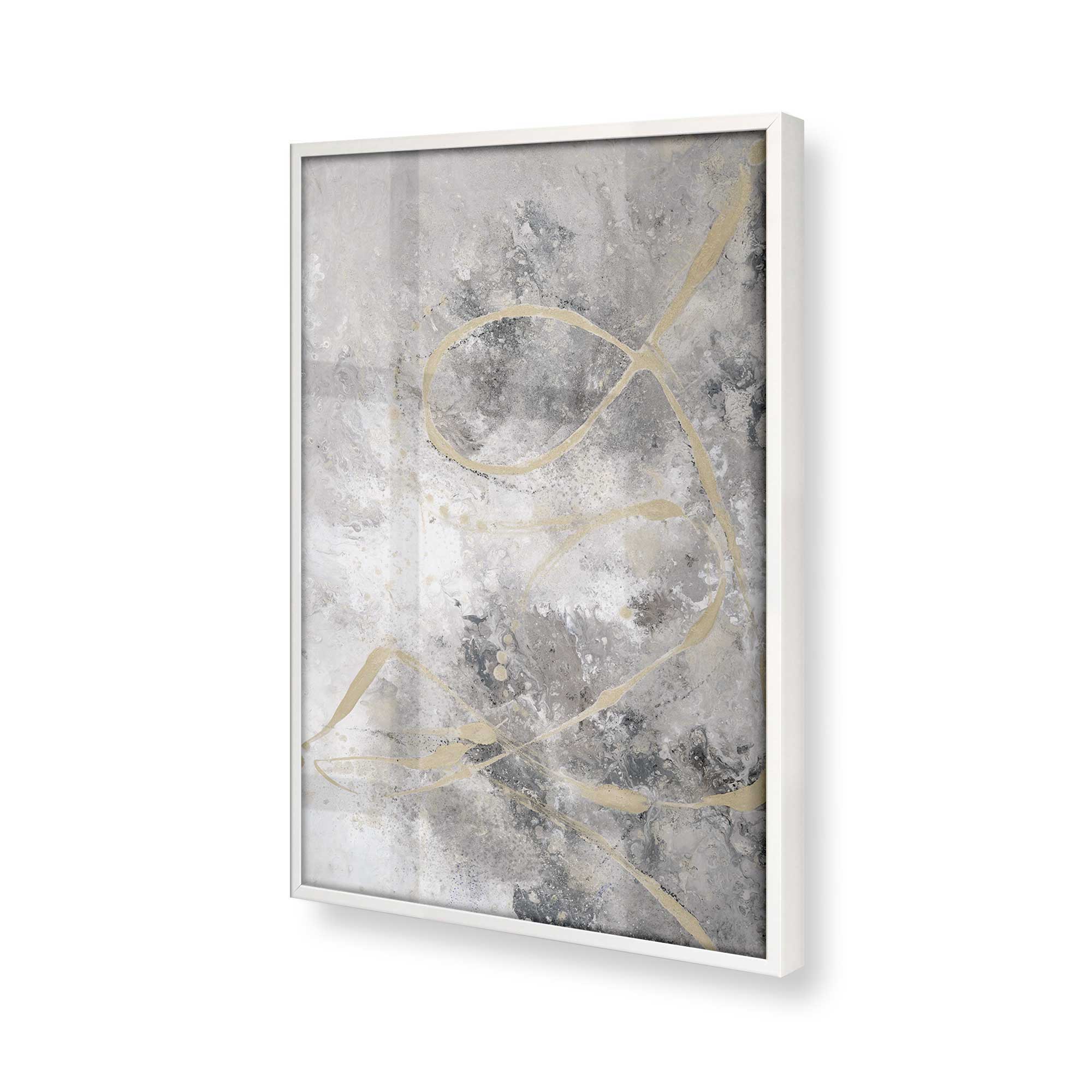 Gilded Whispers v3 Print - Premium Wall Art Decor for Living Room, Bedroom & Office | Elegant Home Decor Painting for Modern Interiors