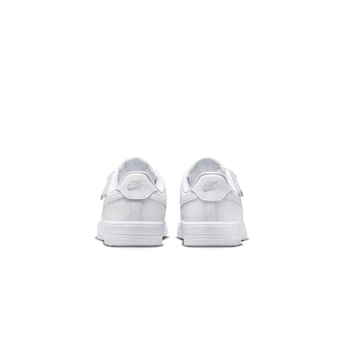 Kids Force 1 Low Easyon 'Triple White' Sneakers - Lightweight Comfortable Athletic Shoes for Boys & Girls - Perfect for School, Sports, and Everyday Wear