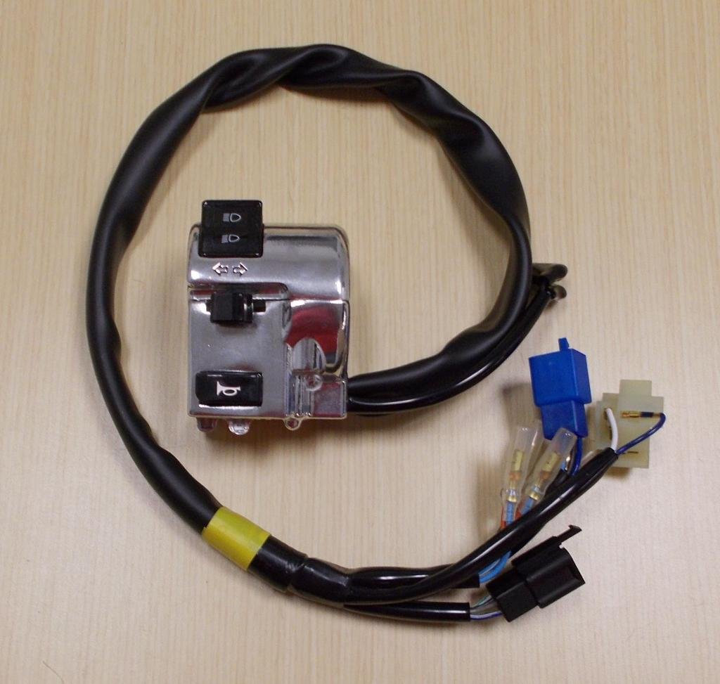 2004-2009 Honda VTX1300 VTX1300C Motorcycle Turn Signal Horn Switch - Compatible with Honda VTX 1300 Cruiser Models - Perfect for Bike Maintenance & Customization Projects