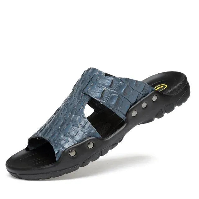Valston Genuine Leather Sandals for Women - Comfortable Summer Casual Shoes - Perfect for Beach, Vacation & Outdoor Walking