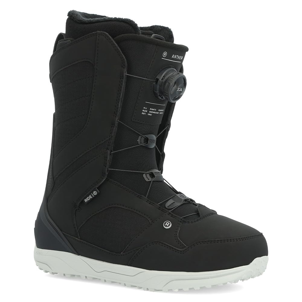 Ride Anthem Men's Snowboard Boots - High-Performance Snowboarding Boots for Men | Perfect for Freestyle & All-Mountain Riding