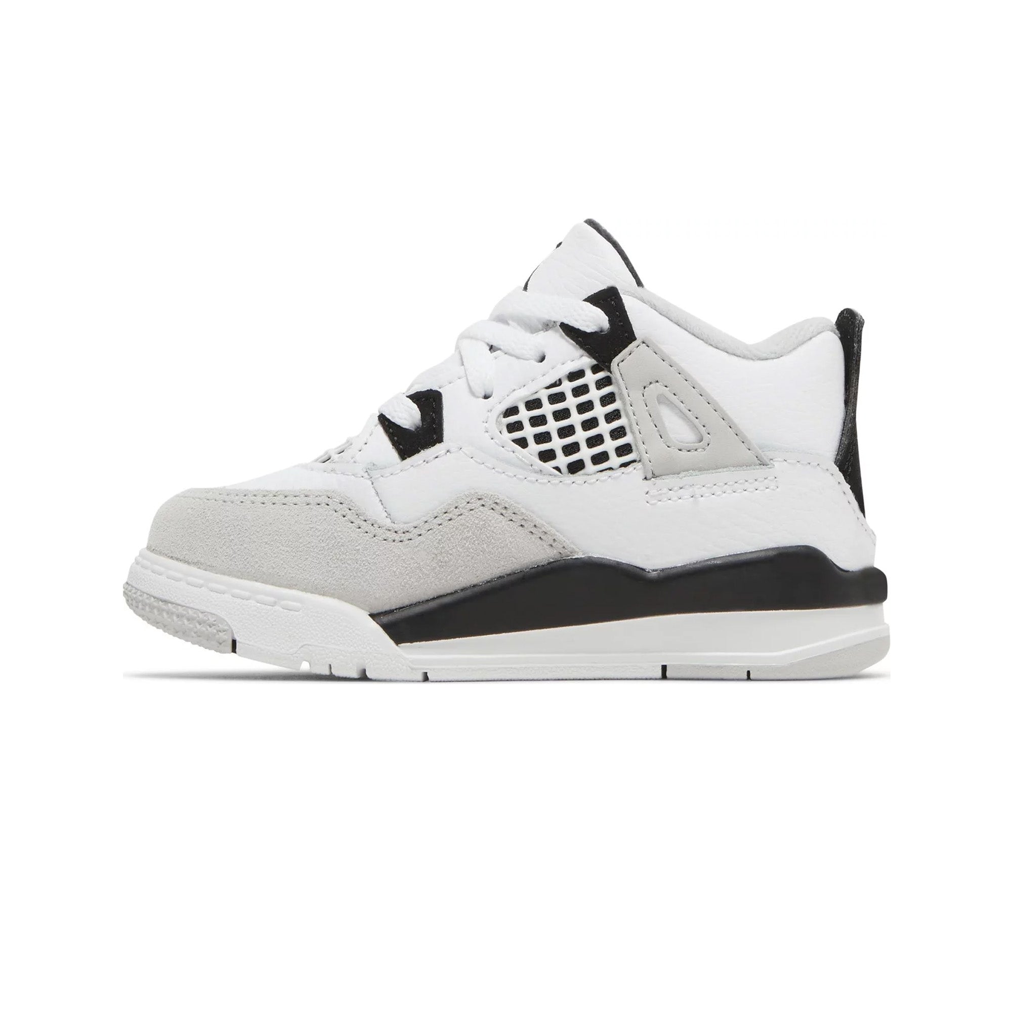 Air Jordan 4 Retro 'Military Black' TD Sneakers (2022) - Men's Basketball Shoes for Casual Wear & Street Style