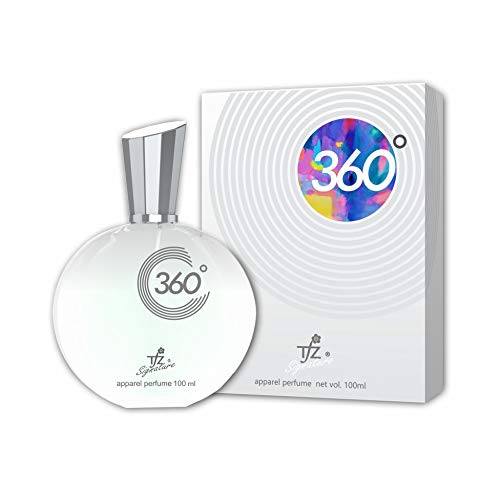 TFZ 360 White Apparel Perfume Spray - Long Lasting Fresh Scent for Clothes & Fabrics | Perfect for Daily Wear, Gym, Travel & Special Occasions