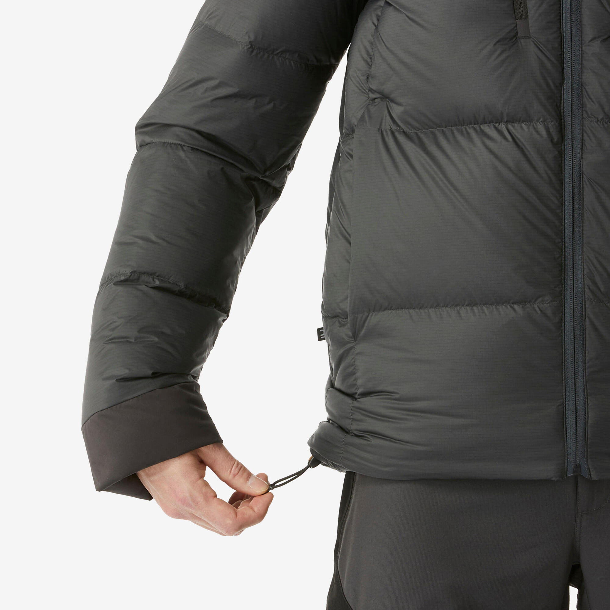 Forclaz Men's MT900 Hooded Down Puffer Jacket - Lightweight Winter Coat, Waterproof & Windproof, Warm Insulated Outdoor Jacket for Hiking, Skiing, and Cold Weather Activities