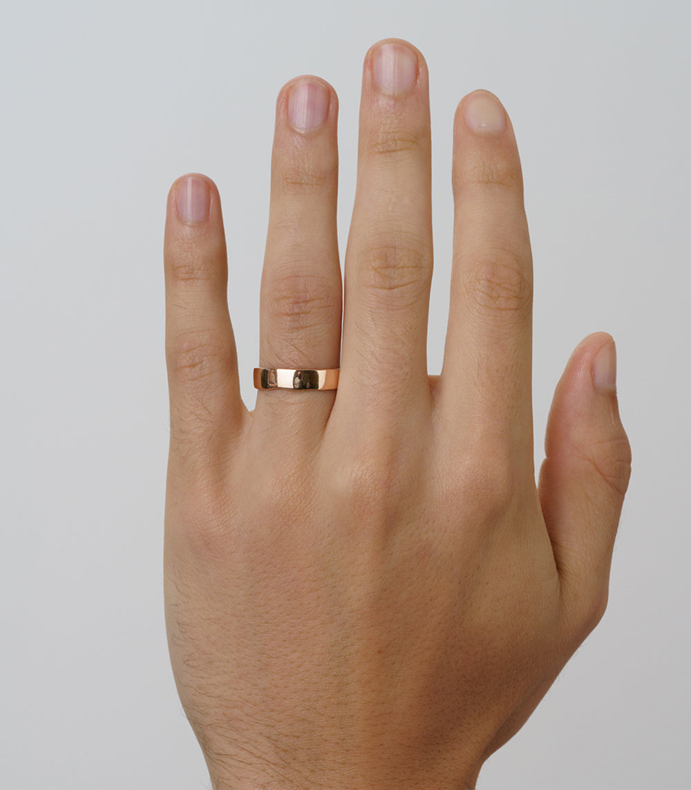 Handmade Torn Paper Wedding Band Ring - Eco-Friendly Recycled Paper Jewelry for Couples, Unique & Sustainable Engagement Rings - Perfect for Boho, Rustic, and Outdoor Weddings
