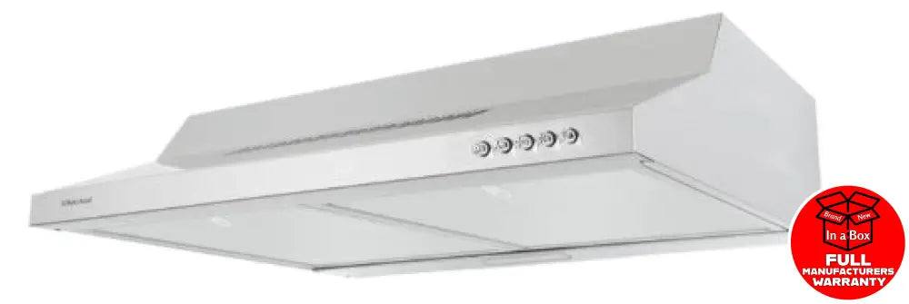 Robinhood RCA3AL6SS 60cm Stainless Steel Compact Canopy Range Hood - Powerful Kitchen Ventilation for Small Spaces, Apartments & RVs