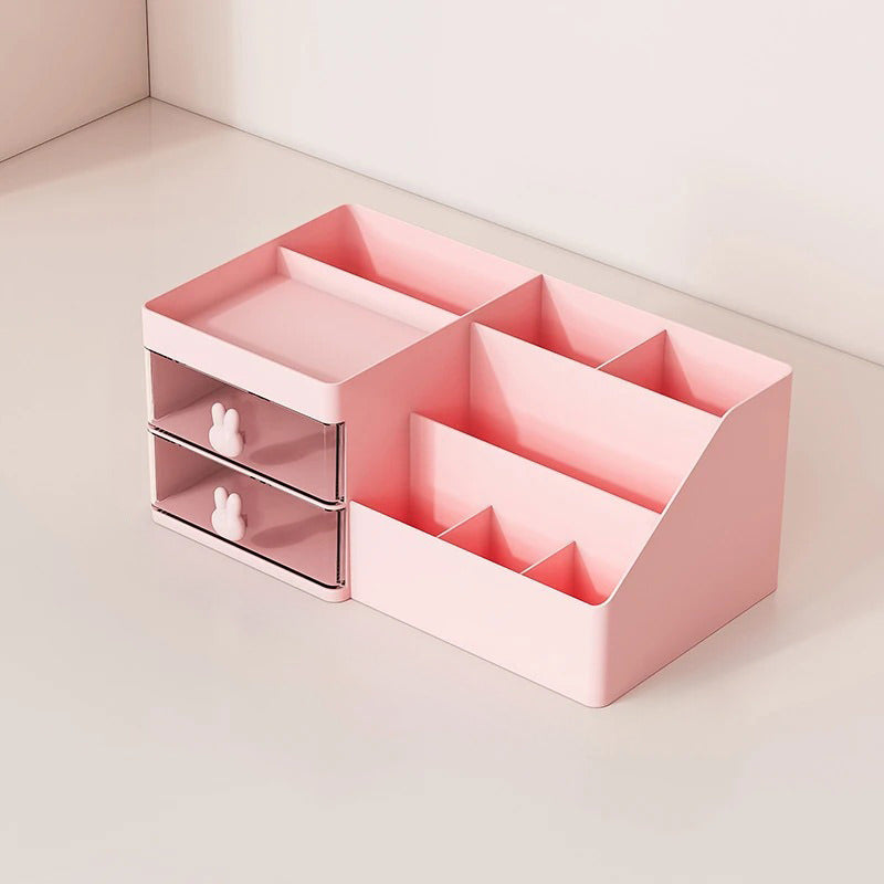Cute Kawaii Desk Drawer Stationery Organizer - Perfect for Office, School & Home Use - Keep Pens, Pencils & Supplies Neatly Organized