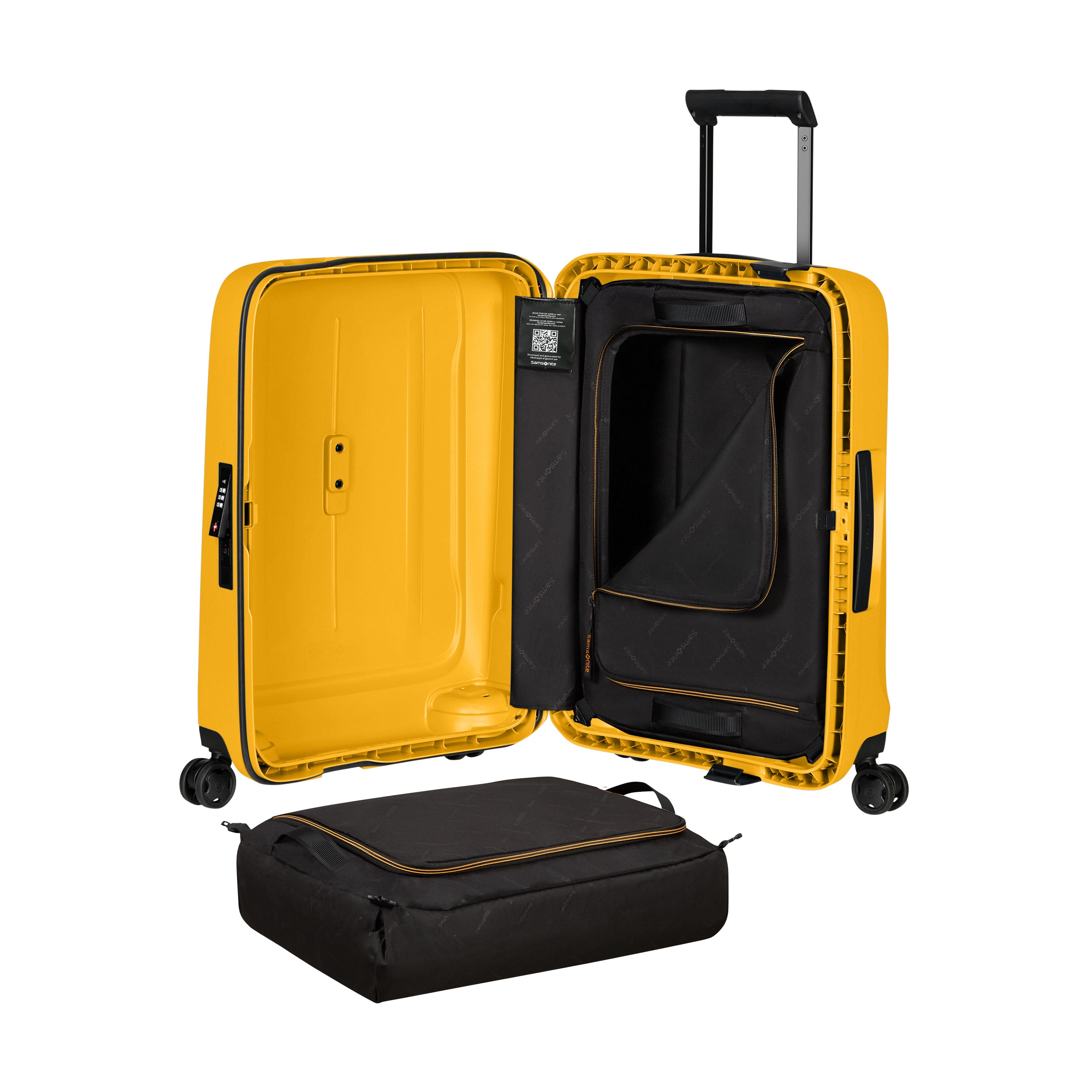 Samsonite Essens 3 Piece Spinner Luggage Set - Lightweight Expandable Suitcase with 360° Wheels for Travel, Business Trips & Family Vacations