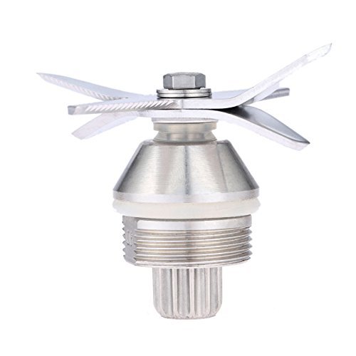 Stainless Steel Wet Blade Assembly - 6 Blades Blender Replacement Part Compatible with Vitamix 1151 & 1152 - Perfect for Smoothies, Soups & Nut Butters