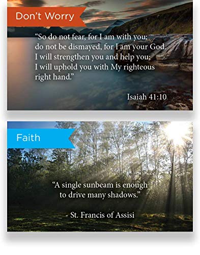 Pass Along Scripture Card Variety Pack - 12 Hand-Picked Designs, 5 of Each (60 Cards Total) - Perfect for Bible Study, Church Events & Christian Gift Giving