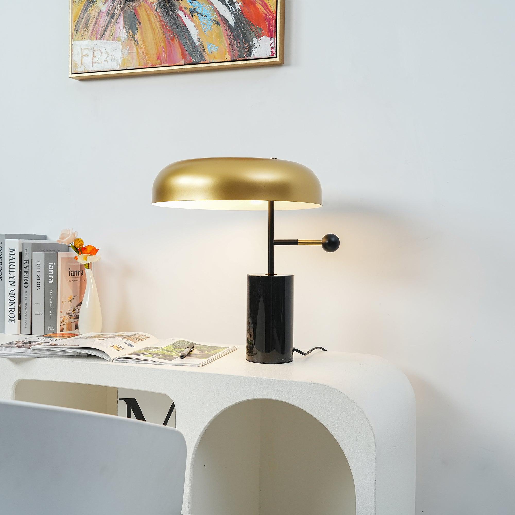 Adam Table Light - Modern LED Desk Lamp with Adjustable Brightness & Color Temperature for Home Office, Study, and Bedroom Reading