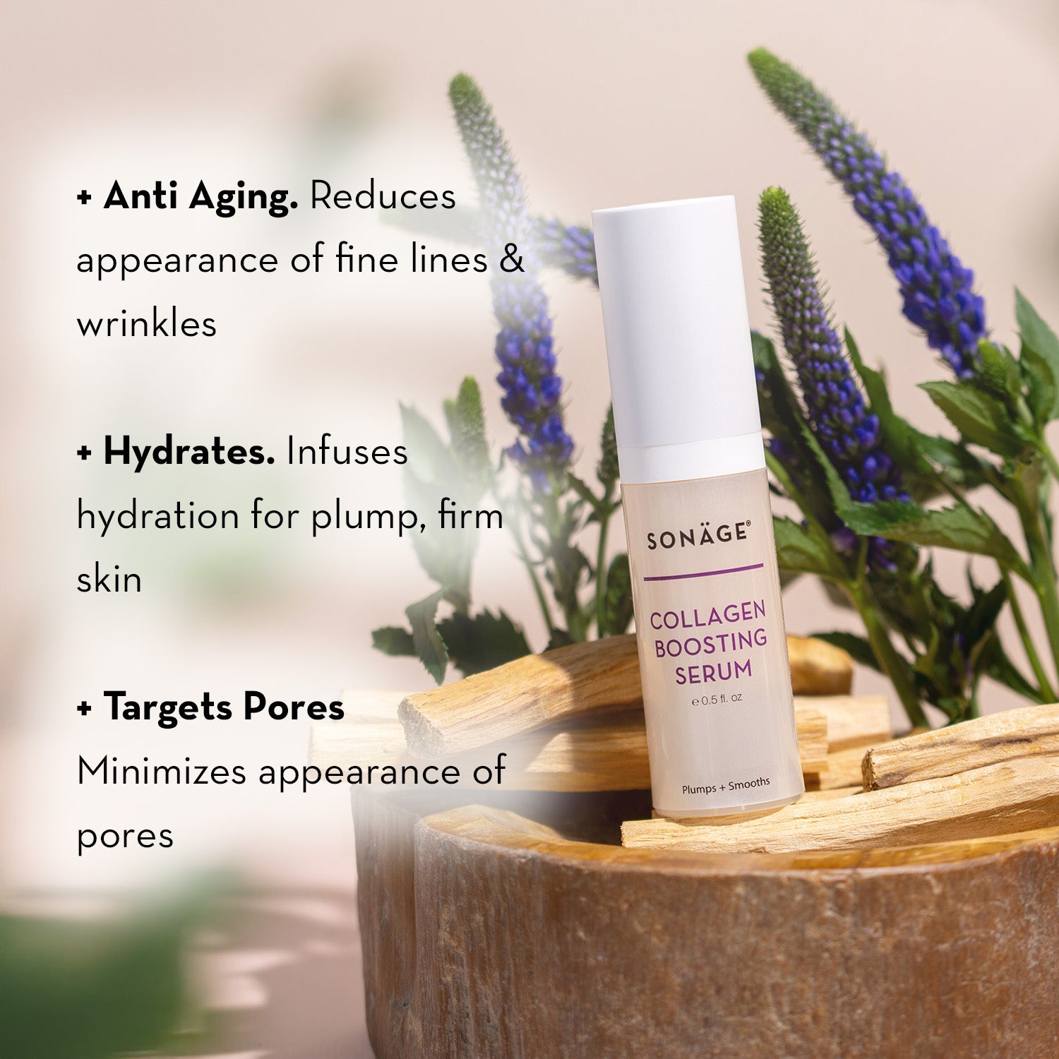 Best Collagen Boosting Serum for Anti-Aging & Skin Rejuvenation - Brightening Face Serum for Wrinkles & Fine Lines - Perfect for Nighttime Skincare Routine & Daily Hydration