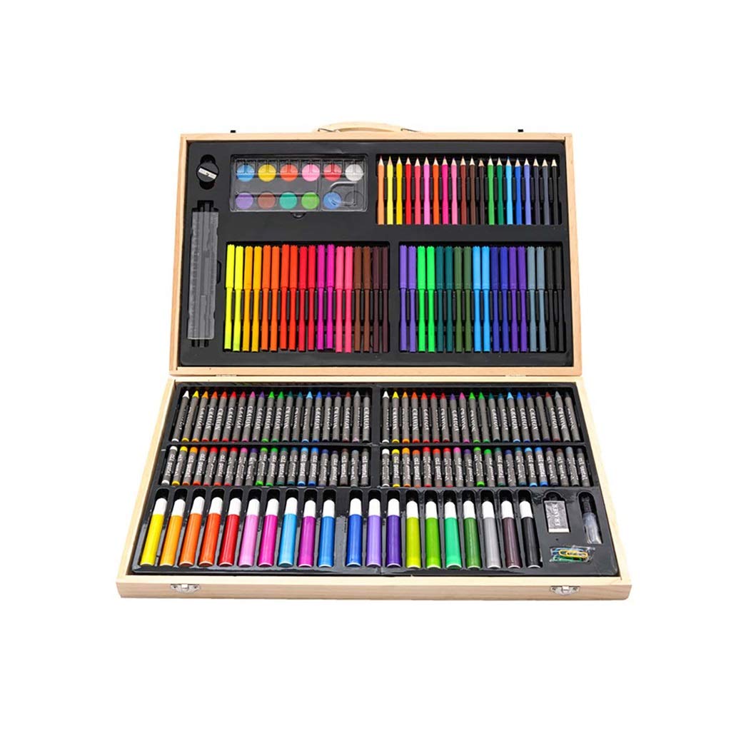 180-Piece Oil Colored Pencils Set - Professional Soft Core Sketching & Drawing Supplies for Artists & Adults | Portable Travel Case | Perfect for Art Classes, Coloring Books & Creative Projects