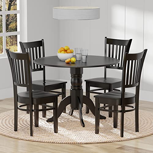 Black Table + Black Chairs