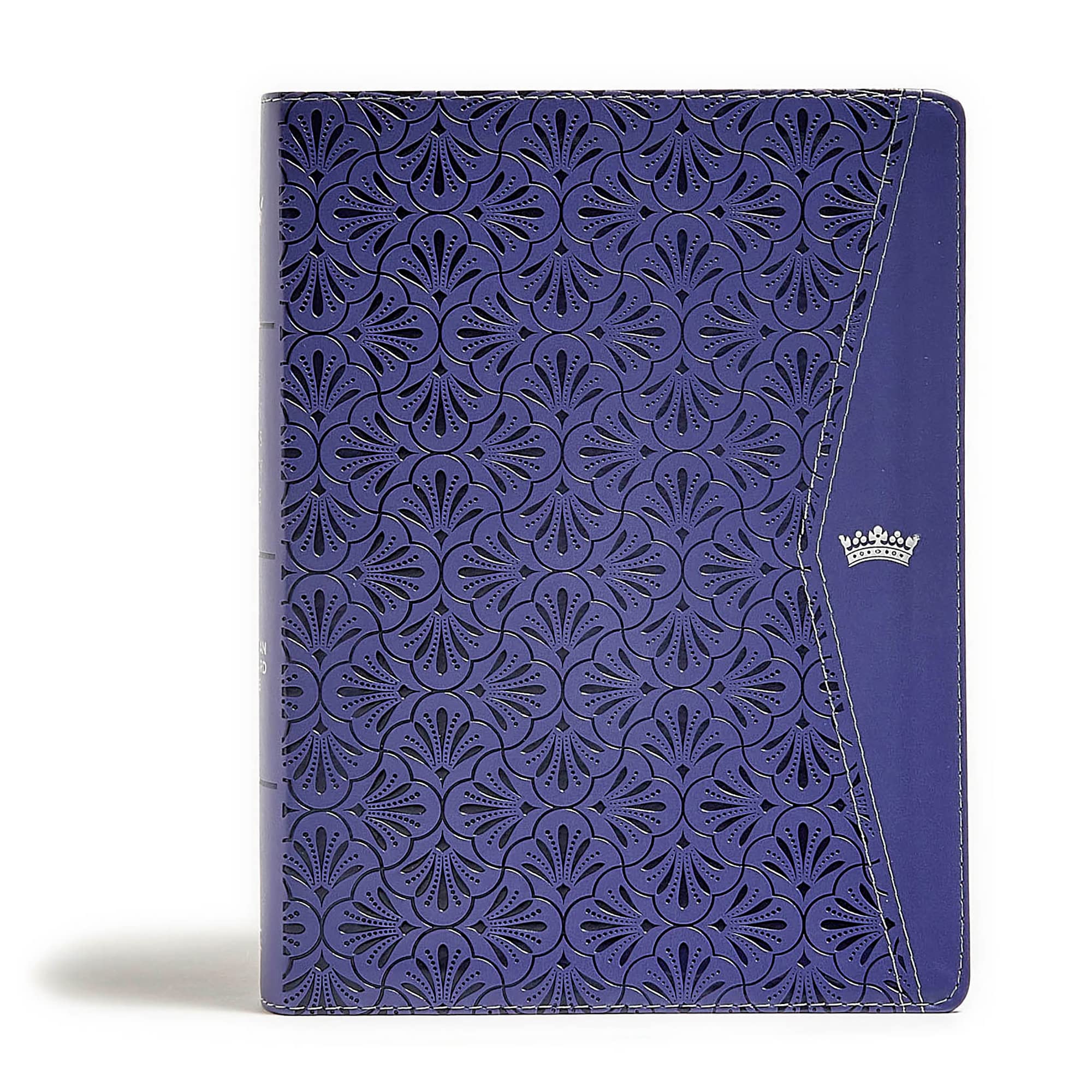 CSB Tony Evans Study Bible - Purple LeatherTouch Cover, Black Letter Text with Study Notes, Commentary, Articles, Videos & Charts | Easy-to-Read Serif Font | Perfect for Bible Study, Sermon Preparation & Personal Devotion