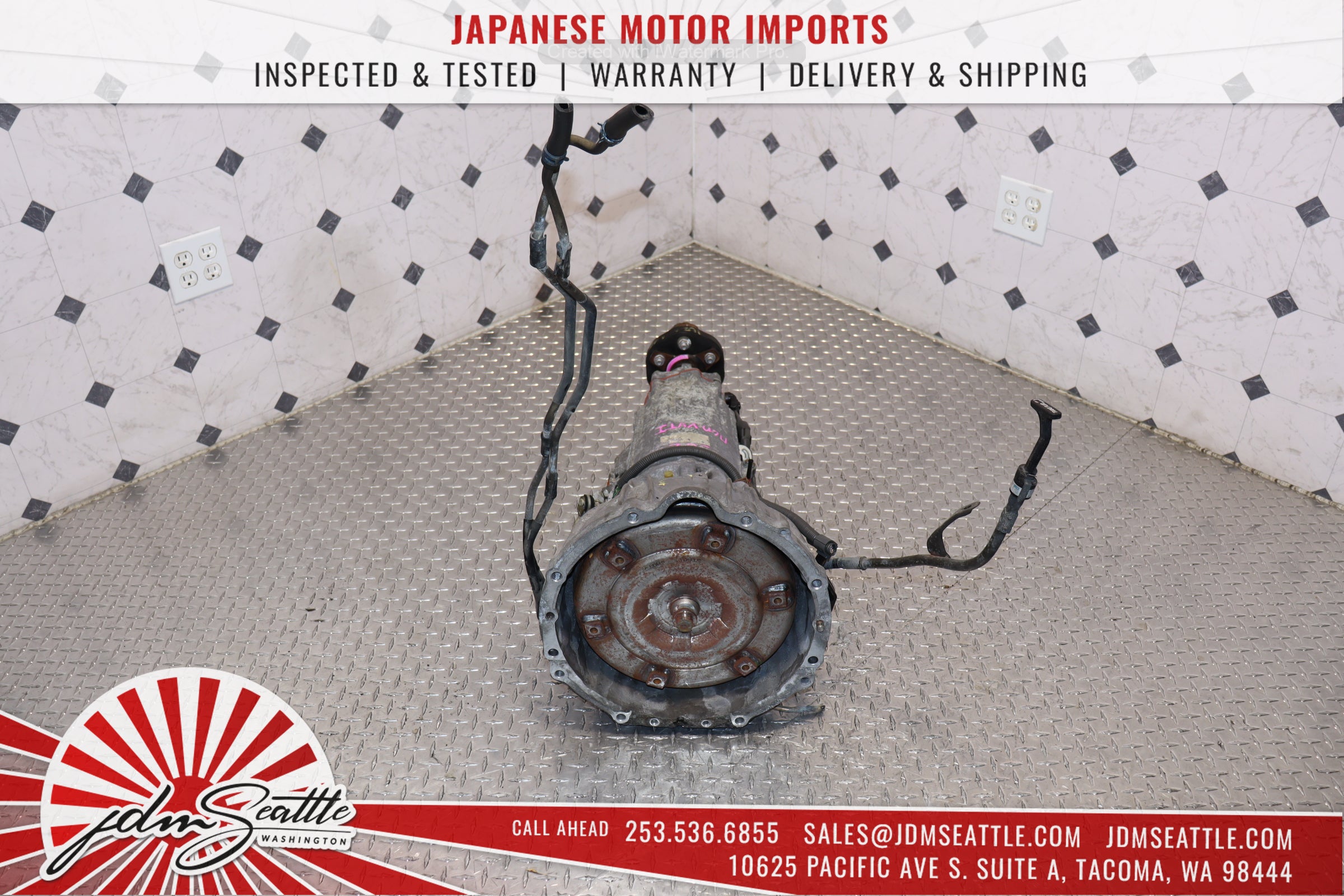 JDM 1UZ Automatic Transmission 1991-1997 - Compatible with Lexus LS400 GS400 SC400 1UZ-FE Non-VVTI - Perfect for Engine Swap & Performance Upgrades