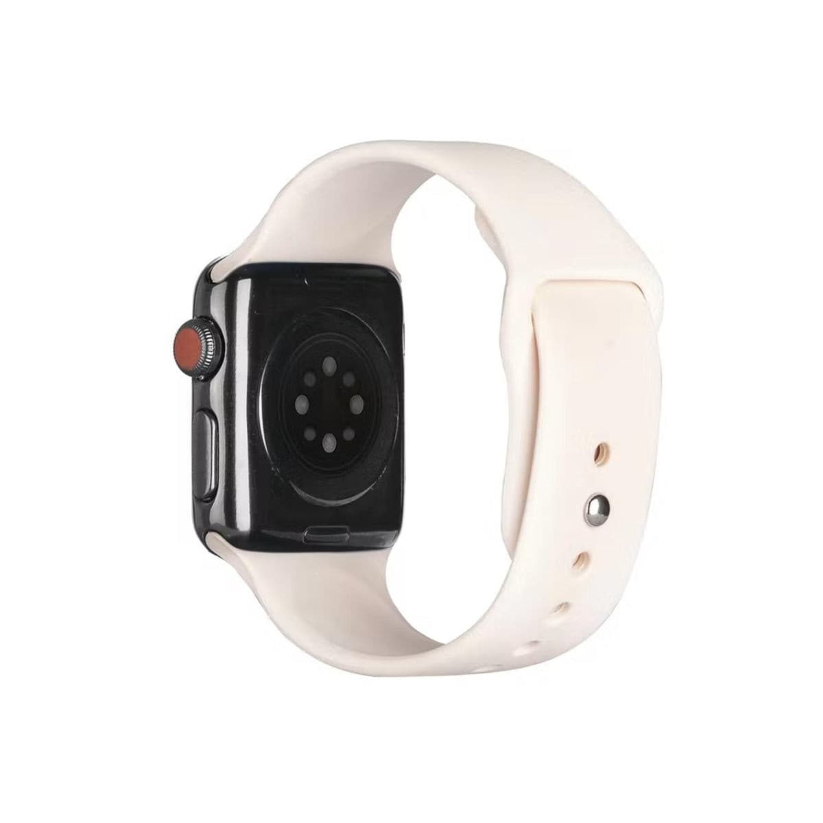 3sixT Durable Silicone Band for Apple Watch 38mm 40mm 41mm - Soft Comfortable Sport Strap for Workout, Running & Daily Wear