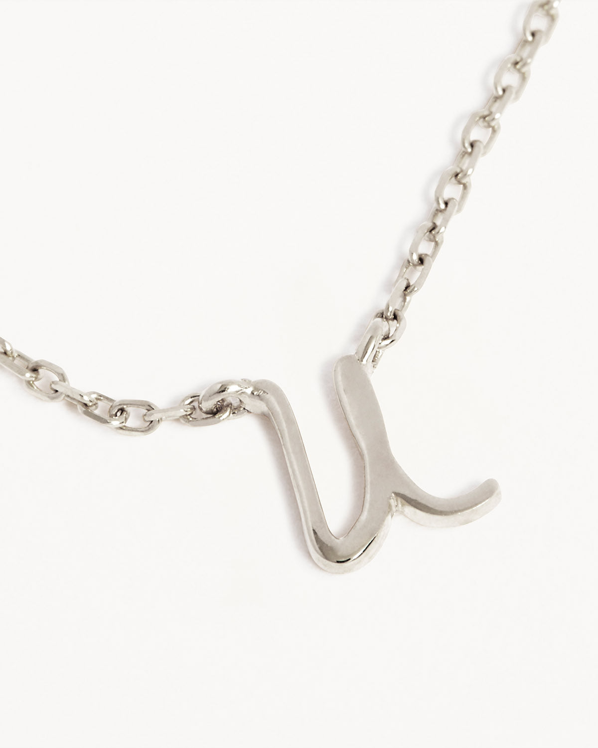 Sterling Silver Love Letter Necklace - Personalized Engraved Pendant for Women - Romantic Gift for Anniversary, Valentine's Day & Special Occasions