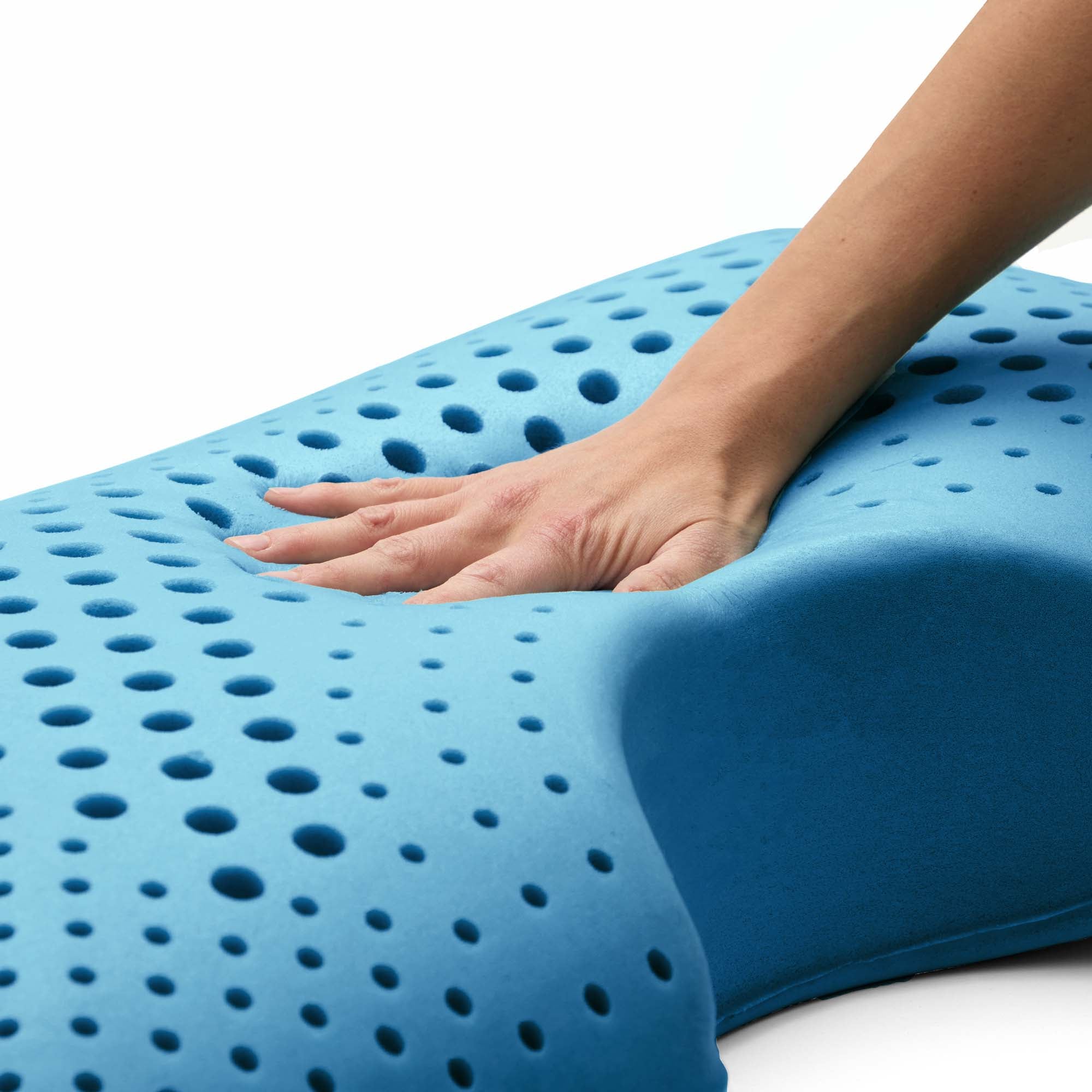 Malouf Activedough Shoulder Cut Out Gel Infused Pillow - Orthopedic Support for Neck Pain Relief, Cooling Memory Foam Pillow for Side Sleepers - Perfect for Back Pain, Shoulder Discomfort & Hot Sleepers