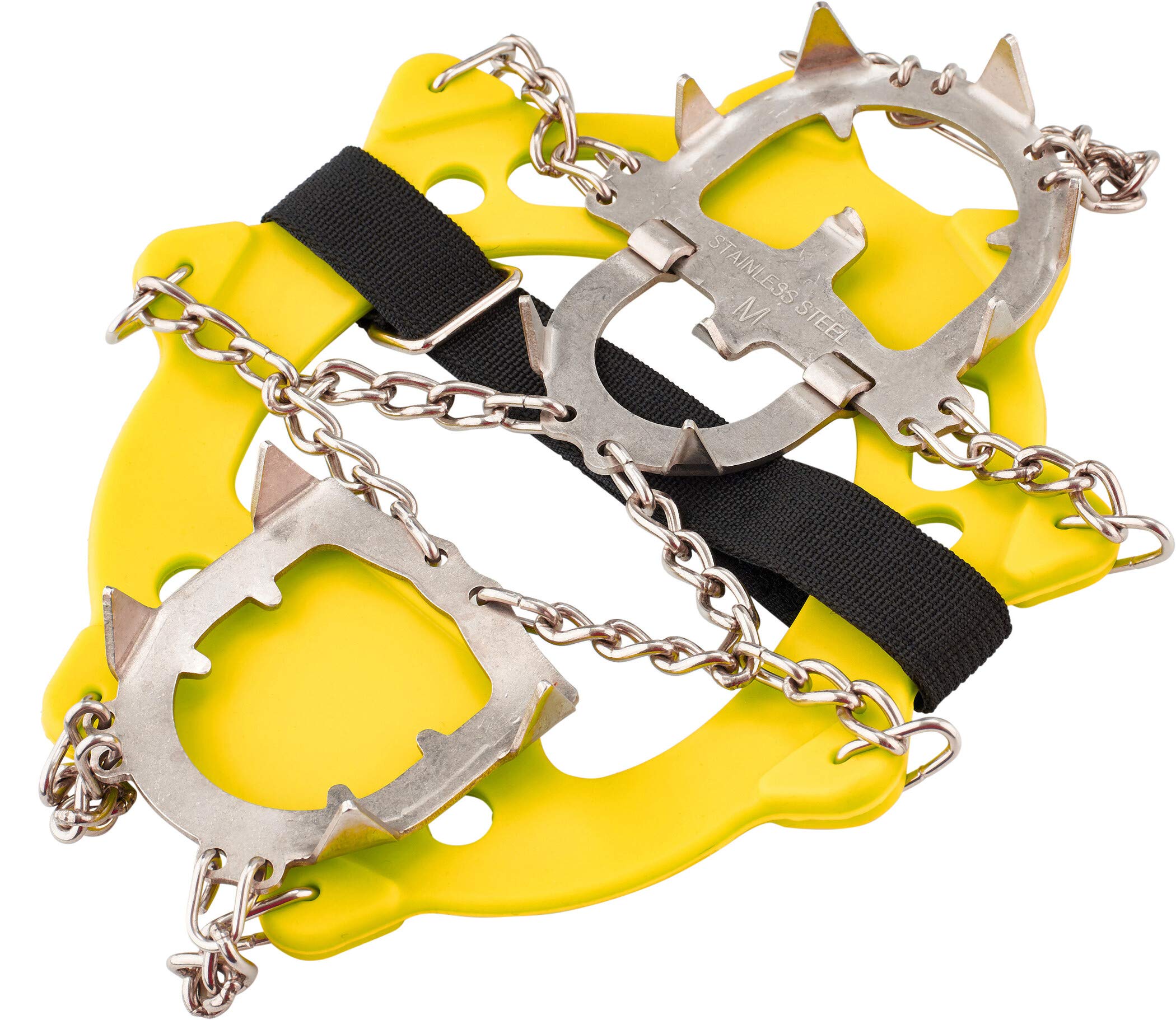 Best Ice Traction Crampons for Climbing - Lightweight Aluminum Alloy Spikes for Mountaineering & Hiking - Secure Grip on Ice & Snow - Perfect for Winter Trekking and Alpine Adventures
