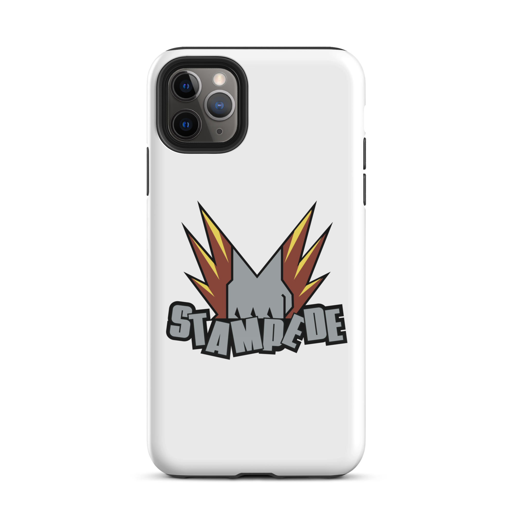 Zoo Jitsu Fighters Stampede Durable Shockproof iPhone Case - Perfect for Outdoor Adventures & Extreme Sports Protection