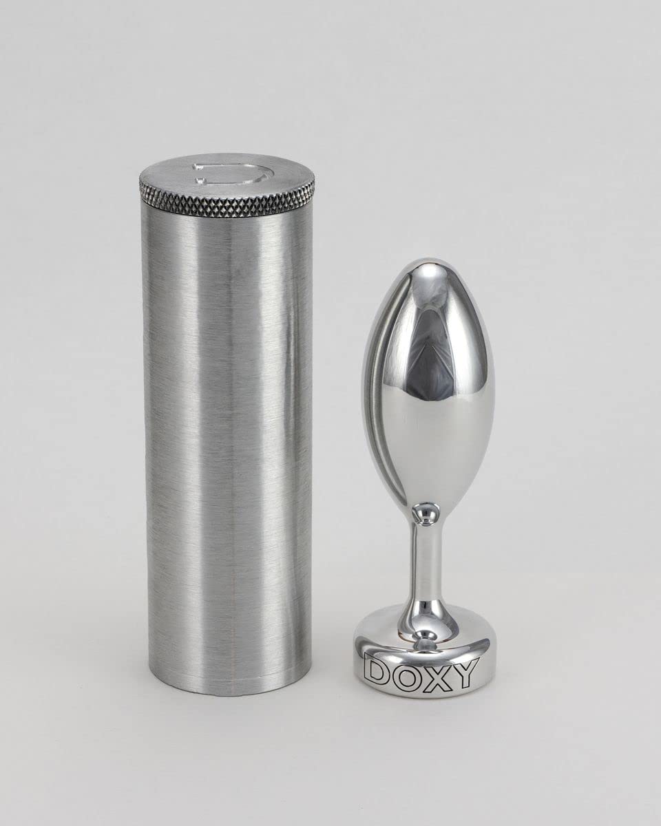 Premium Doxy Butt Plugs - High-Quality Aluminum Anal Sex Toy for Women & Men - Smooth Insertion Adult Pleasure Toy - Perfect for Couples Play, Solo Exploration & BDSM Scenes