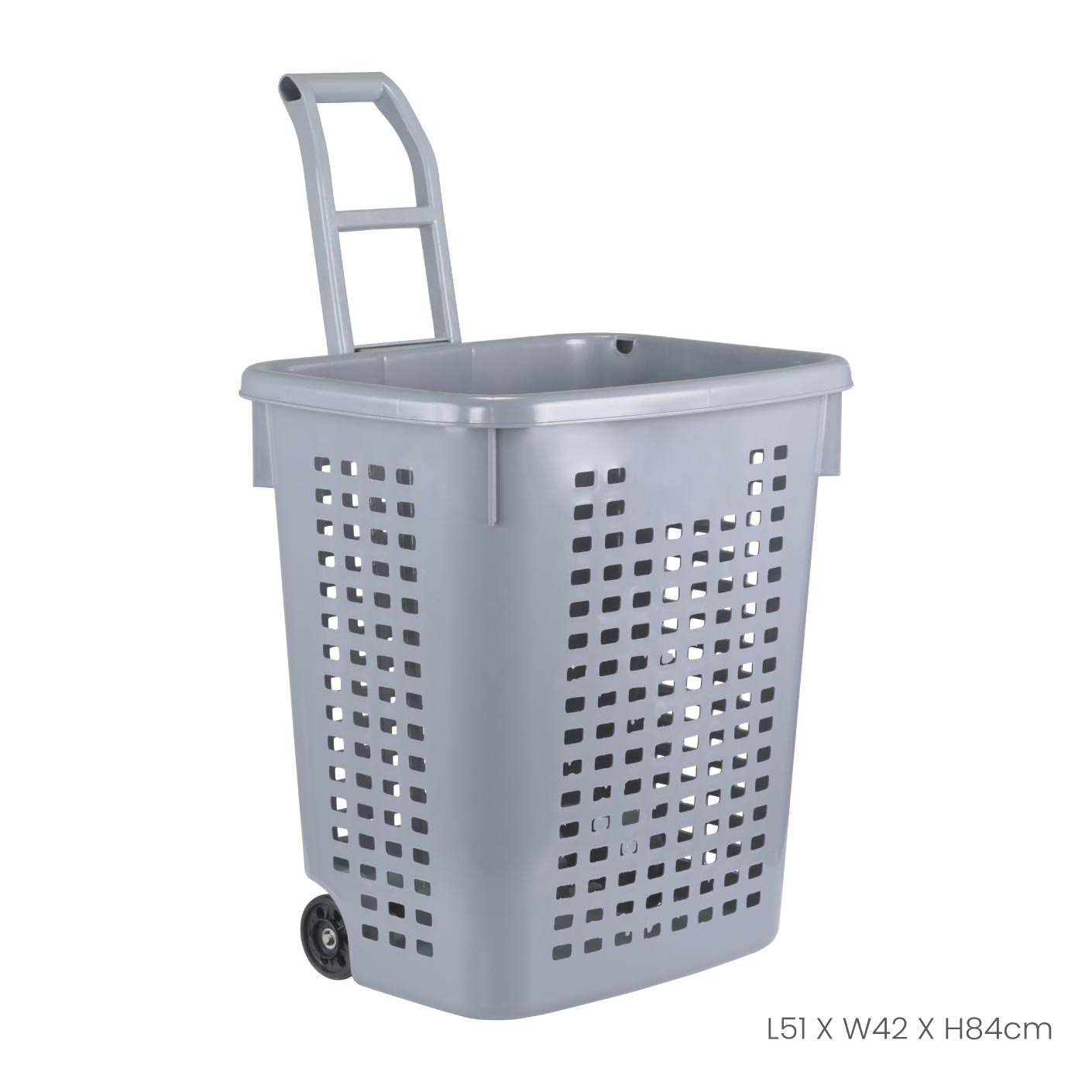 ROTY MARKET Heavy Duty Laundry Cart with Wheels (4322) - Perfect for Commercial Laundry Rooms, Hotels, and Hospitals