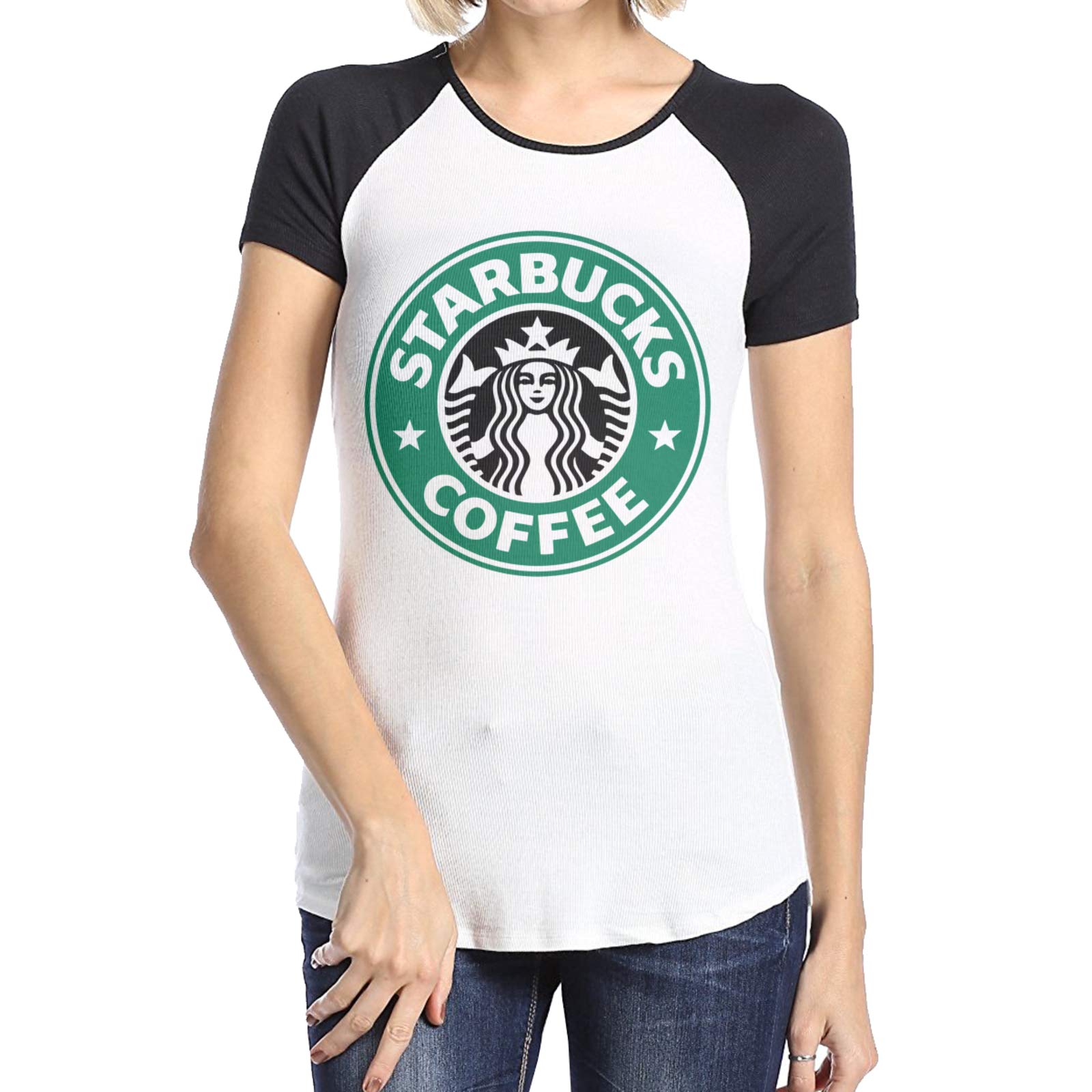 Women's Classic Logo Cotton T-Shirt - Short Sleeve Fitness & Casual Top - Plus Size Tees for Women & Teen Girls - Perfect for Gym, Yoga, Running & Everyday Wear