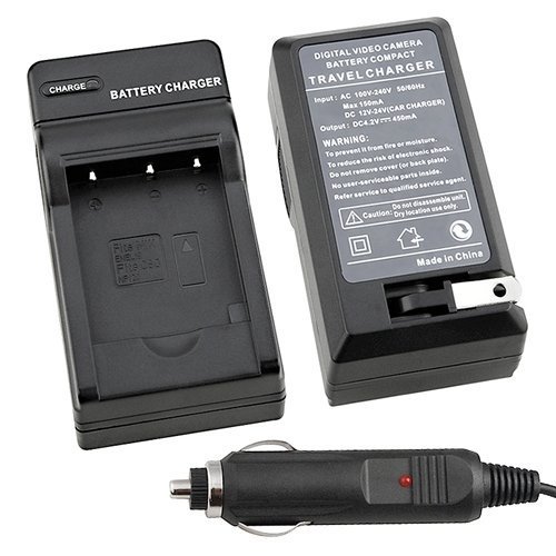 eForCity EN-EL19 Replacement Battery & Dual Charger Kit for Nikon CoolPix S3100 Camera - Includes Home & Car Charger for Travel Photography