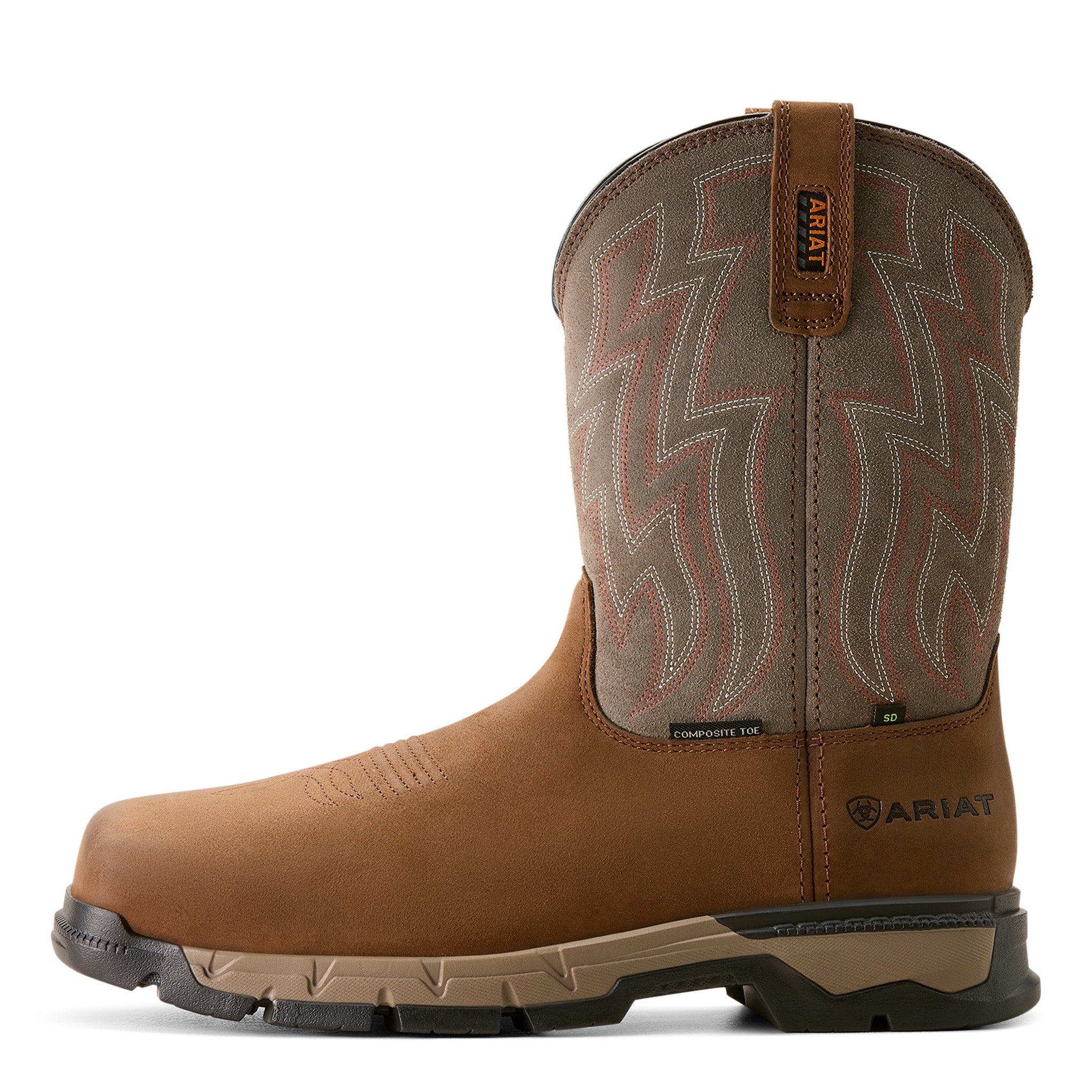 Ariat Men's Rebar Flex Composite Toe Work Boot - Comfortable & Durable Safety Shoes for Construction, Landscaping & Outdoor Work