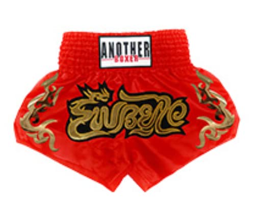 OYSTERBOY Classic Muay Thai Shorts for Men & Women - Boxing, Kickboxing, MMA, BJJ Training Shorts - Breathable Workout Trunks for Martial Arts, Fitness & Exercise (Perfect for Gym, Sparring & Competition)