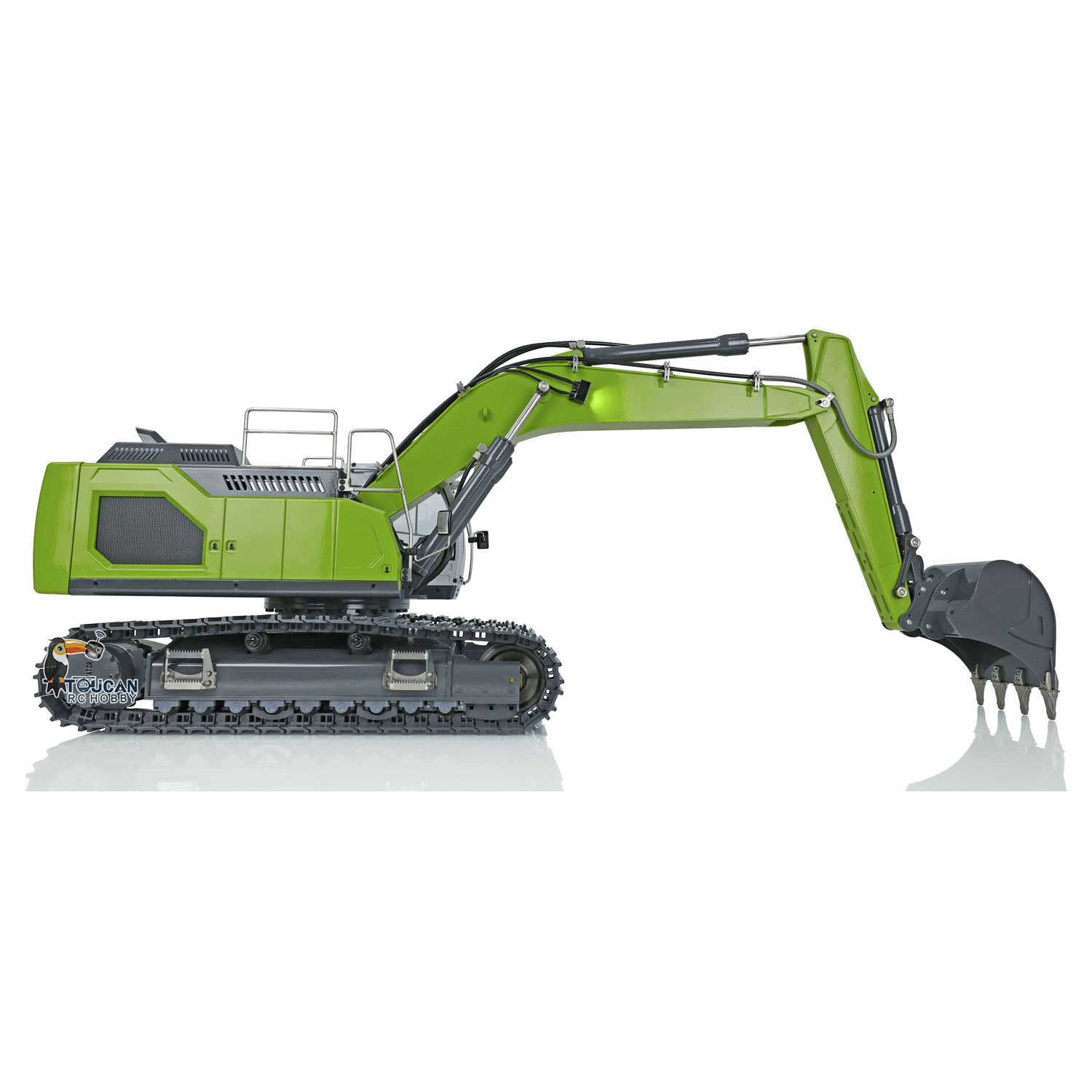 1/14 Scale Hydraulic RC Excavator L945 - Metal Construction Vehicle with Remote Control, RTR (Ready-to-Run) Toy Truck Model - Includes Transmitter & Battery - Perfect for Construction Enthusiasts & Outdoor Play