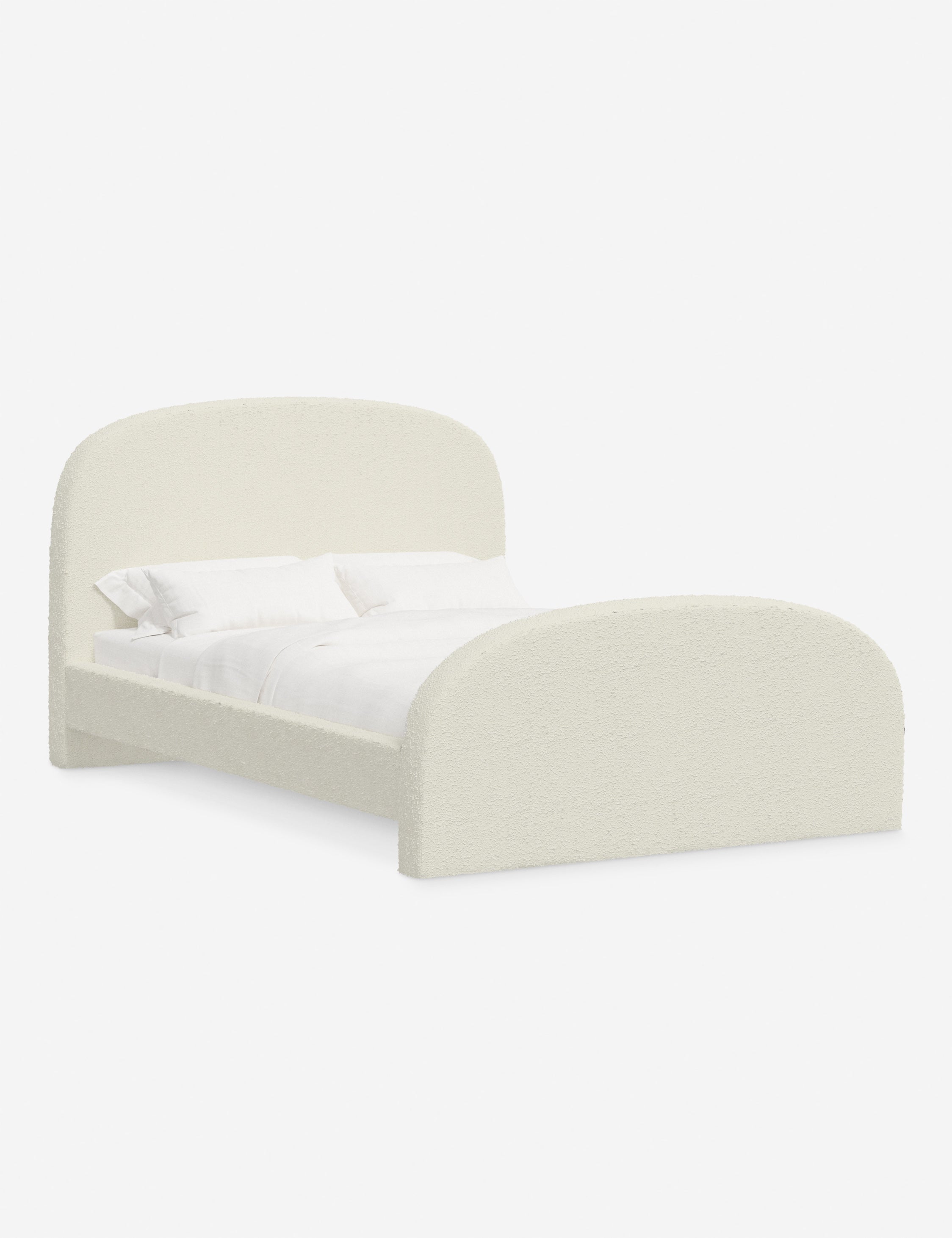 Stylish Bescond Platform Bed Frame - Queen Size Modern Minimalist Bedroom Furniture for Small Spaces | Perfect for Apartments, Dorms & Guest Rooms