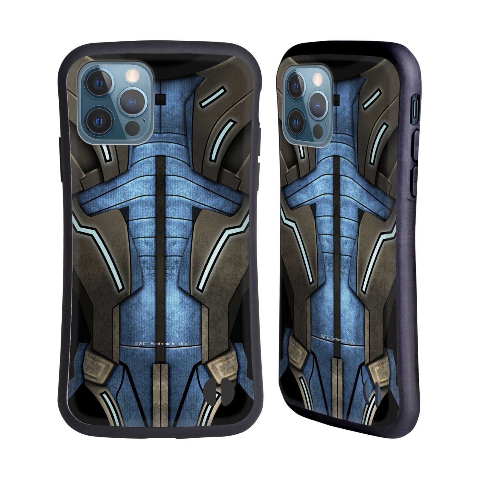 Officially Licensed Mass Effect Garrus Vakarian Armor Hybrid Case for iPhone 12/12 Pro - Durable Protection with Unique Bioware Design - Perfect for Gaming Fans & Sci-Fi Enthusiasts