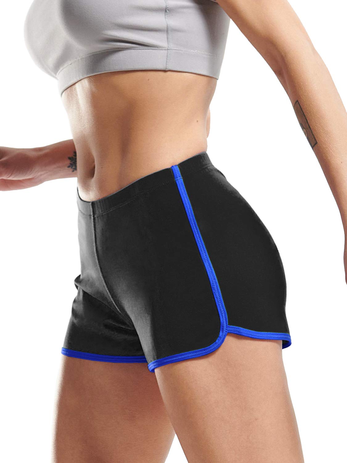 CADMUS Women's Hot Summer Shorts - Sexy Booty Shorts for Beach Volleyball & Workout | High Waist Gym Yoga Running Shorts for Women