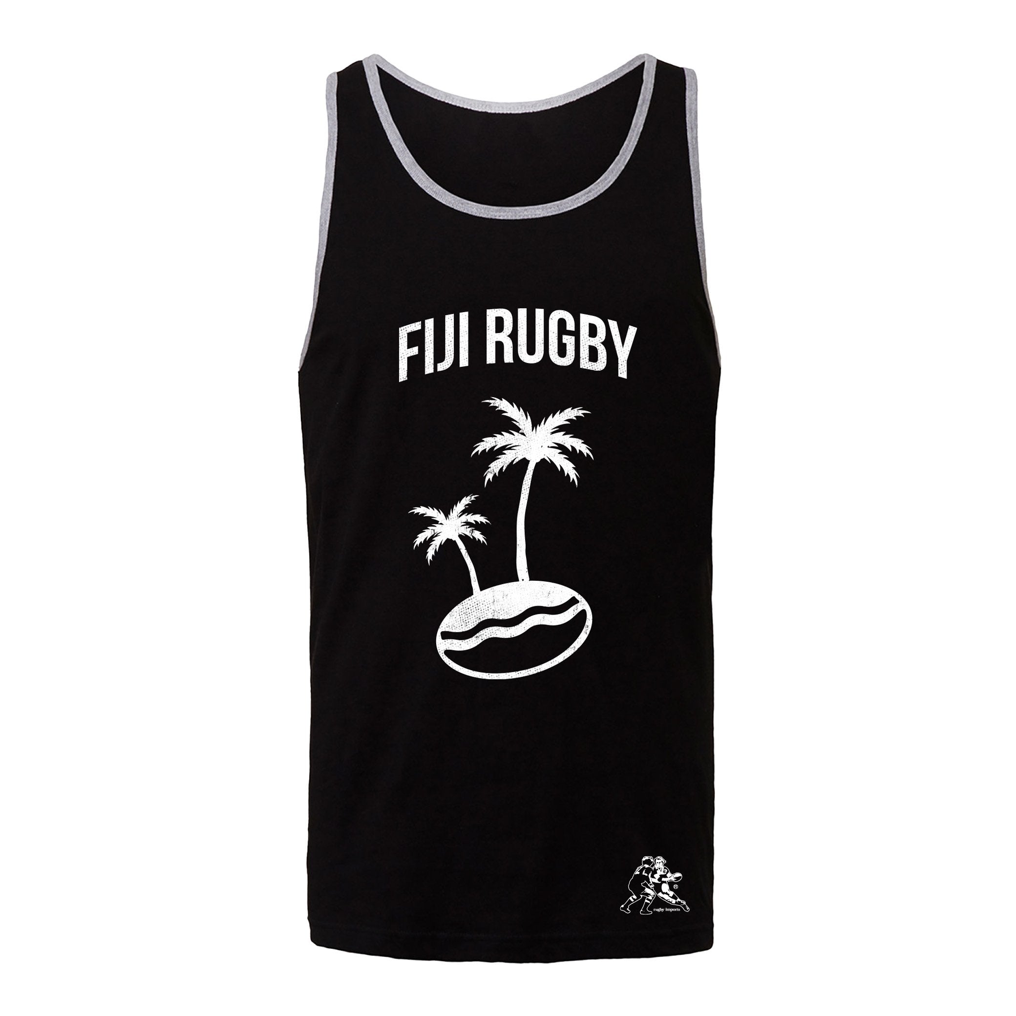 Fiji Rugby Tank Top for Men - Breathable & Lightweight Sports Jersey - Perfect for Rugby Matches, Training & Fan Support