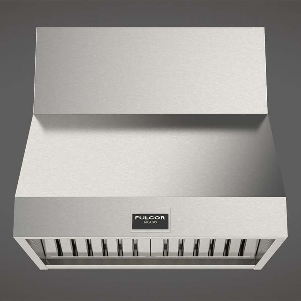 Fulgor Milano 30 Inch 600 CFM Professional Stainless Steel Under Cabinet Range Hood - F6PH30S1 | Powerful Kitchen Ventilation for Cooking, Grilling & Smoke Removal